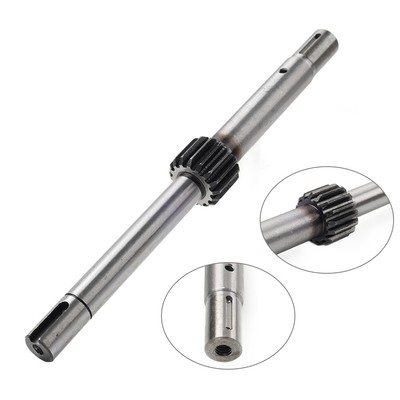 B166-Kopfzahnradwelle für Bridgeport-Teilefräsmaschine, Vorschubwelle