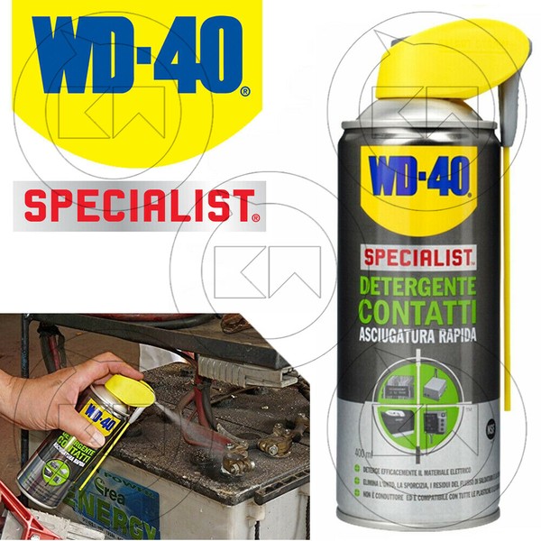 Spray Wd-40 Specialist Reinigungsmittel Kontakte Trocknung Quick 400 ML Drucker-image