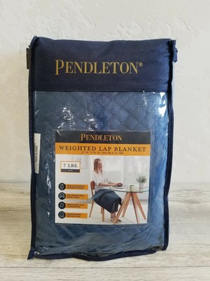 Pendleton Weighted Lap Blanket, 27" x 30", 7 lbs, Blue | eBay