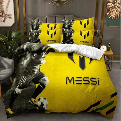 Messi Bedding Set | Soccer Bedding | Gift