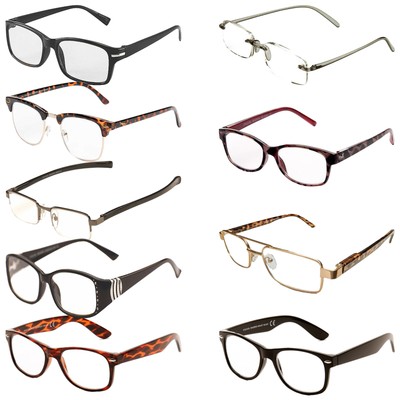Eyelevel Lesebrille Lesestil verschiedene Stärken mit Etui Herren Damen