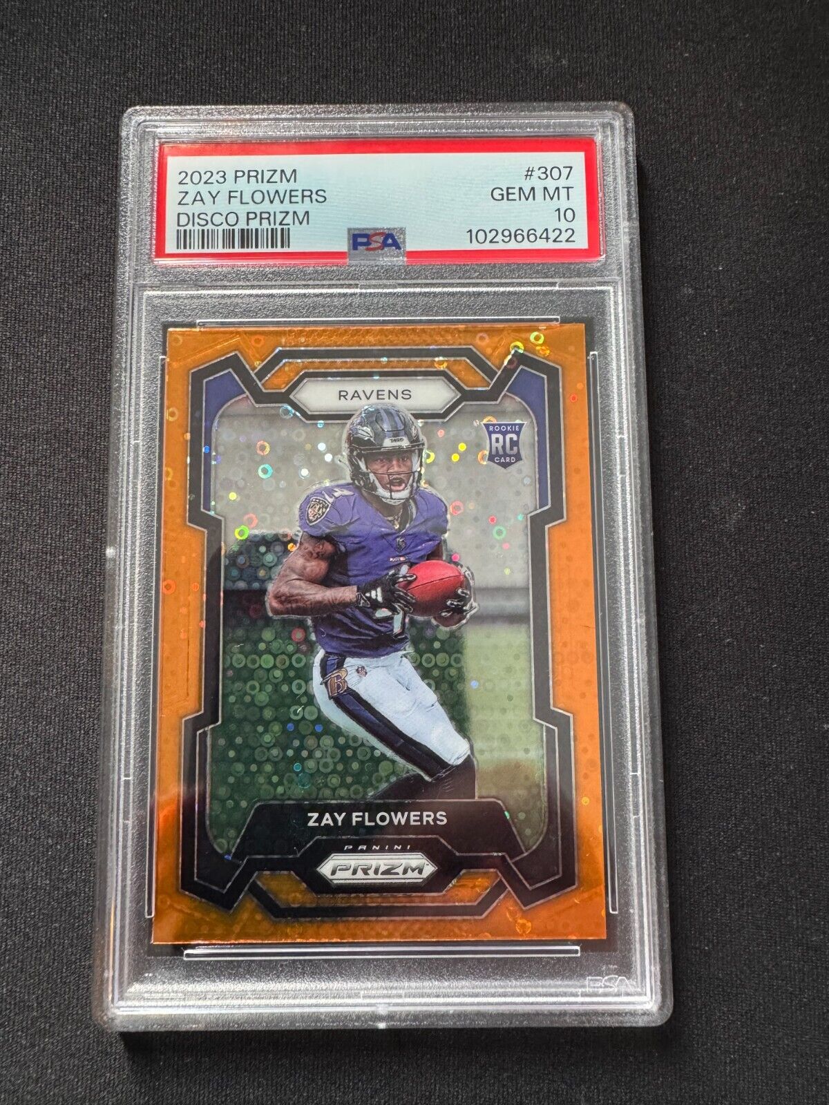 Zay Flowers 2023 Prizm #307 Disco Price Guide - Sports Card Zay Flowers 2023 Prizm #307 Disco Price Guide - Sports Card