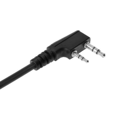 2 Pin PTT Handheld Speaker Mic Microphone For Baofeng for Kenwood TYT Radio Devi - Picture 5 of 8