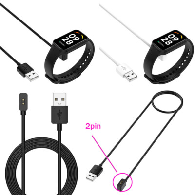 60cm/100cm Smartwatch Ladegerät 2PIN USB Ladekabel Für XIAOMI Band 9/Band 8 Pro