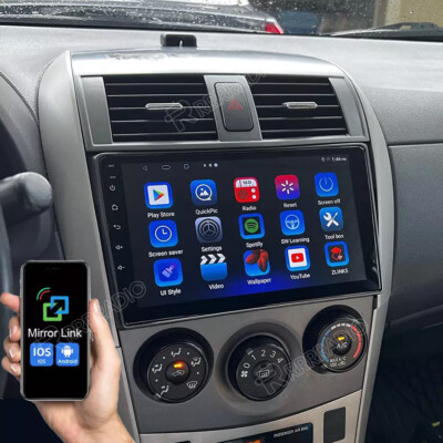 32GB Android 13.0 GPS Car Stereo Navi Radio For Toyota Corolla 2009-2013 BT WiFi