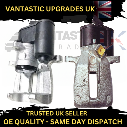 FITS VW PASSAT SHARAN TIGUAN CC REAR LEFT BRAKE CALIPER WITH MOTOR 5N0615403 - Picture 5 of 8