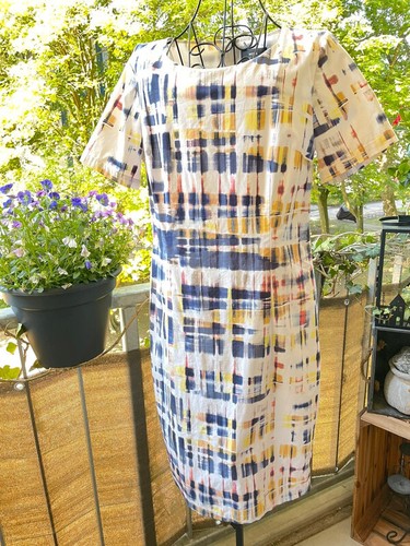 Buntes Kleid von Meex Gr 38 Neu - Bild 4 von 13