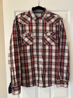 Men s Flag & Anthem Button Up Shirt 