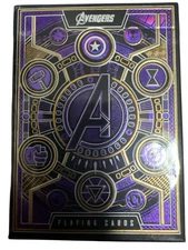 Marvel’s AVENGERS “Infinity Saga” - Purple Edition - Playing Cards by Theory11