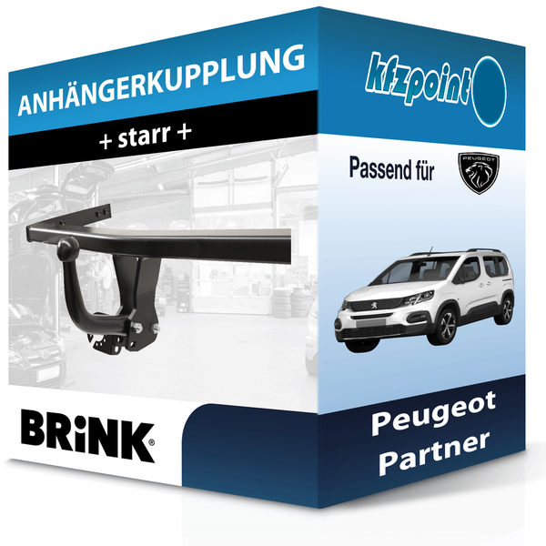 für VW Touran 02.2003-10.2006 Auto HAK AnhäNgerkupplung Starr Neu-image