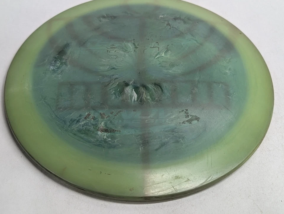 Innova Star TeeRex Disc Golf Distance Driver 172g Green Old Run Penned PFN Dyed - Image 2 of 4