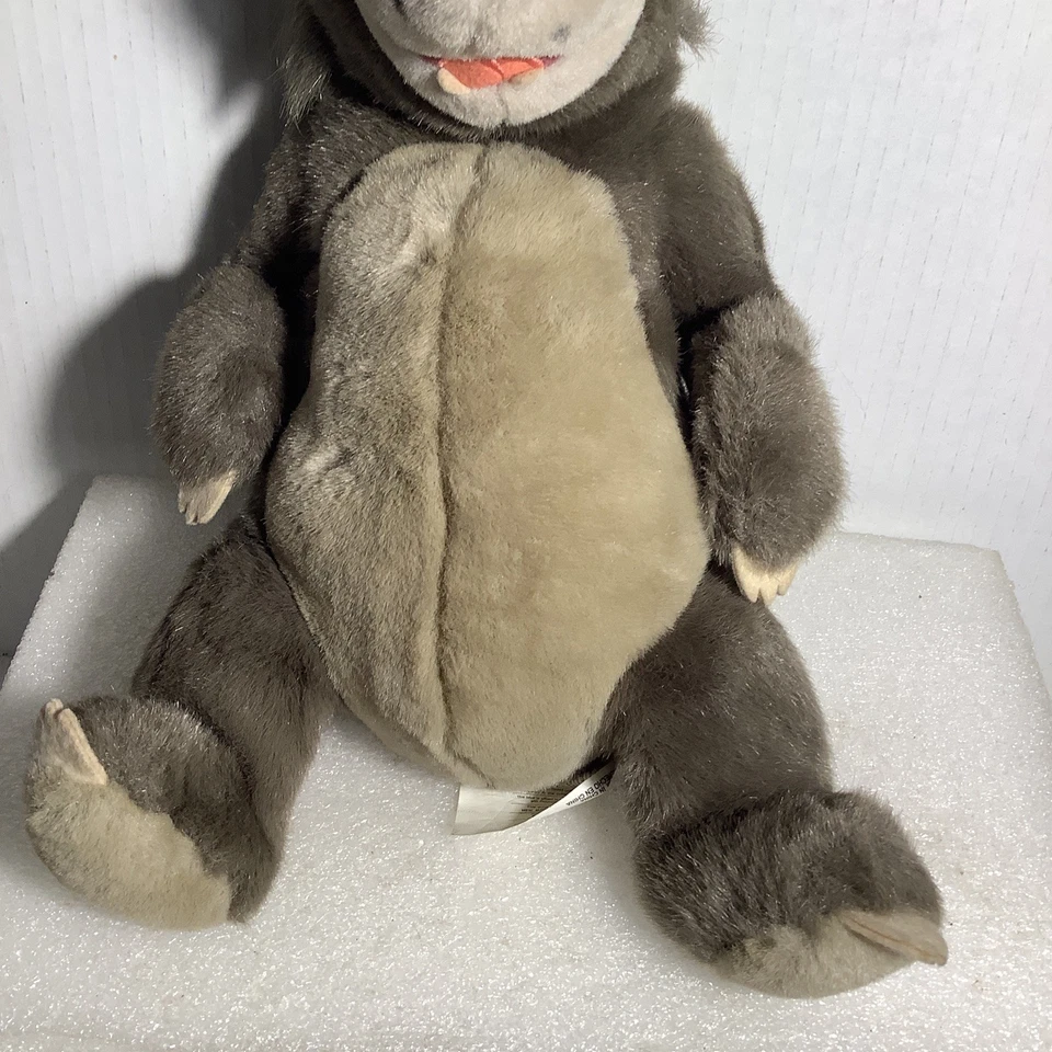 Disney Store Plush Stuffed Blue Baloo Bear The Jungle Book - Image 3 of 4