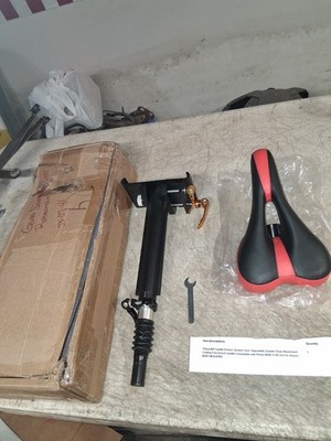 Scooter Seat for Xiaomi M365 M365 Pro, Comfortable Saddle Electric Scooter Seat 