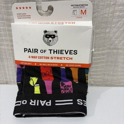 Pair Of Thieves 4 Way Cotton Stretch Boxer Brief M New