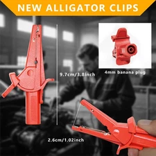 ZIBOO AC285 Alligator Clip Compatible With  Phase Rotation Indicator