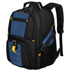 17 Inch Extra Large Laptop Backpack Water Resistant Travel Bag, Black