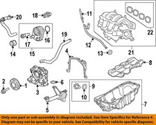 FORD OEM 11-16 Fiesta Engine Parts-Crankshaft Crank Pulley Bolt BE8Z6A340A