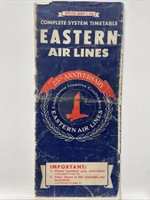 Eastern Air Lines Complete System Timetable (August 1, 1953)
