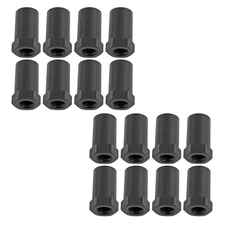 Pioneer Automotive Rocker Arm Nut Set S-1010; 3/8 in. Poly-Lock, 16pcs