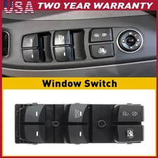 Black Left Master Driver Door Power Window Switch for Hyundai Elantra 2011-2016