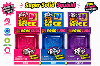 Nee|doh Nice Cube Stress Ball Squishy Sensory Figet Decompression Toy