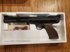 Daisy Power Line 747 .177 Pellet, Match Air Pistol, Side Lever Single Pump, NM