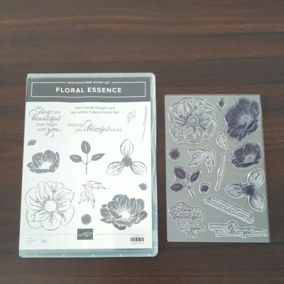 Stampin' UP! Photopolymer Stamp Set FLORAL ESSENCE  Beautiful Days Leaves