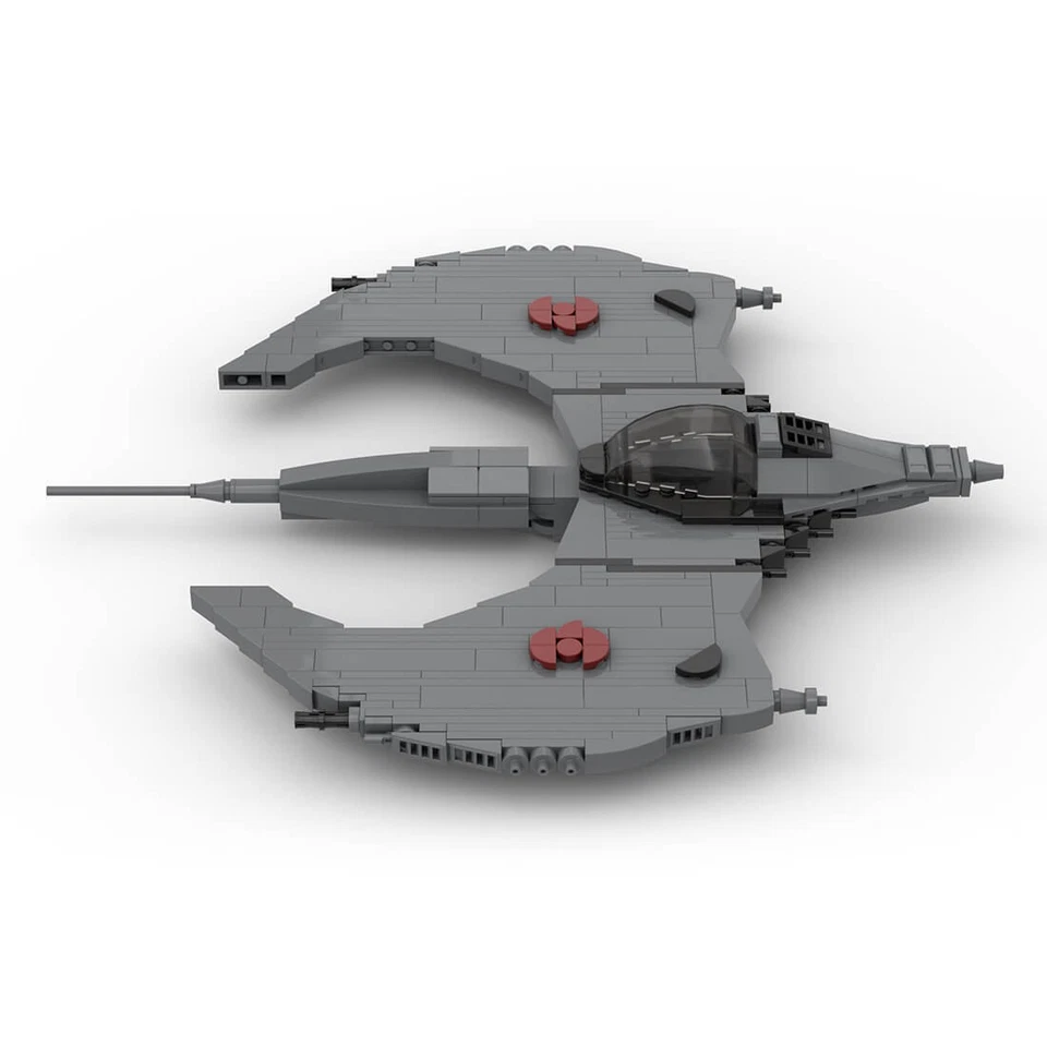 Hot Sale Scarran-Predator Future Star Warship 334 Bricks MOC Build Gift - Image 3 of 4