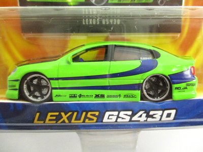 JADA - DUB CITY - IMPORT RACER - LOWERED LEXUS GS430 (GREEN) - 1