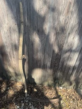 Vintage Hay Scythe Long Farm Tool Sickle Long Metal Blade