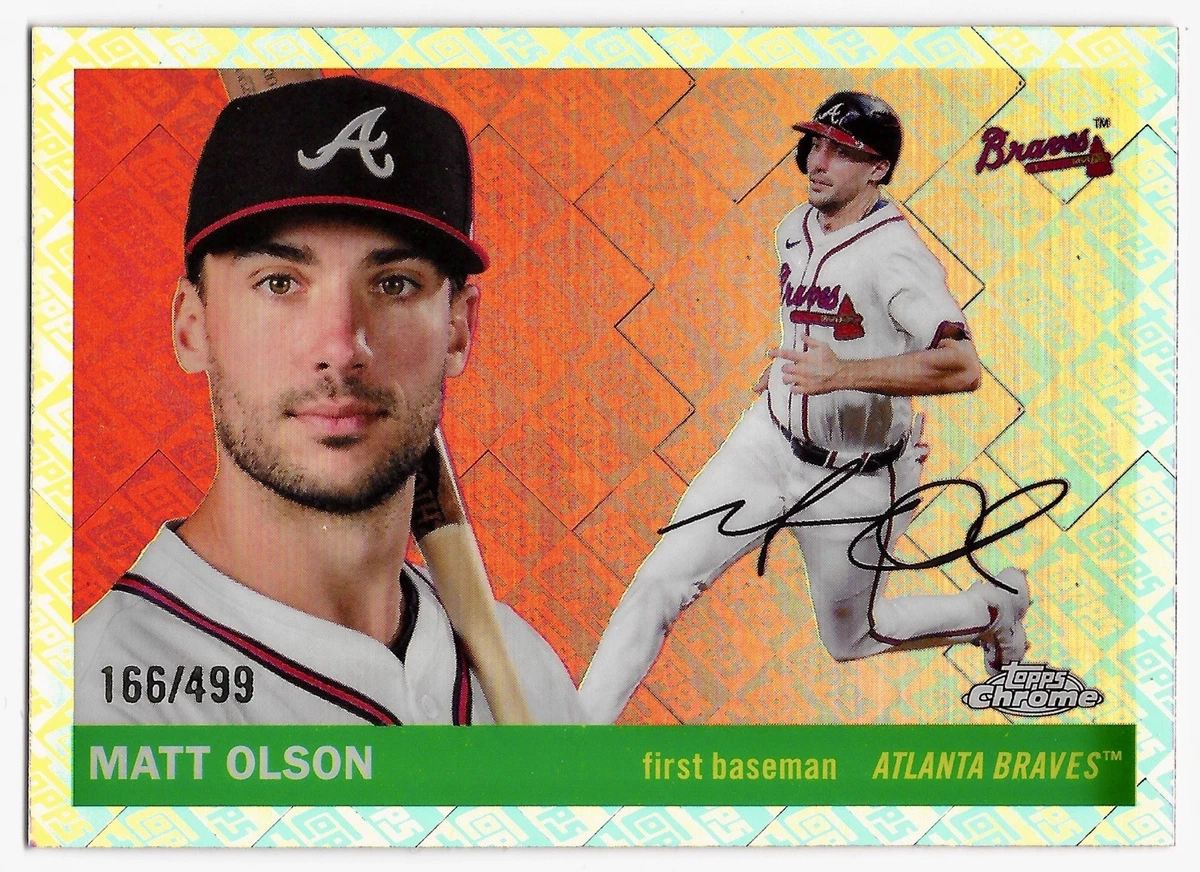 Matt Olson Baseball Sports Trading Cards & Accessories Parallel
