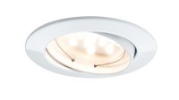 Paulmann Premium Einbauleuchten Set Coin Klar Rund Schwenkbar Led 3X6,8W 2700K
