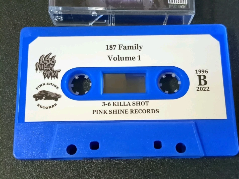 187 FAMILY - 187 Family Volume 1 Cassette Memphis TN Rap Tape DJ Zirk Foto 4 de 4