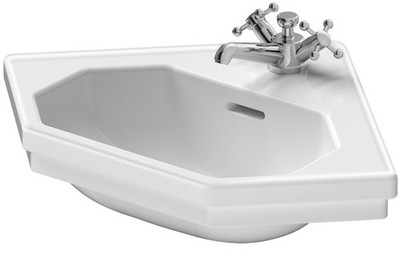 Duravit 079342 1930 Series Corner Sink White