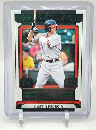 Dustin Pedroia 2024 Panini Three And Two Draft Class Emerald # 2/5 Boston Red... - Picture 1 of 2