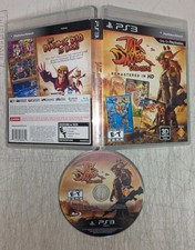 Jak and Daxter Collection (Sony PlayStation 3, 2012) Disc, Case, Box Art