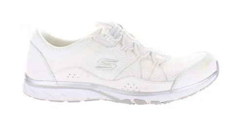 Skechers Womens Sport White Walking Shoes Size 7.5 (7753200)-image