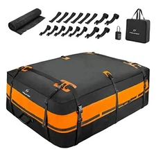  Rooftop Cargo Carrier,Car Roof Bag,21 Cubic Feet Waterproof Roof Rack Cargo 