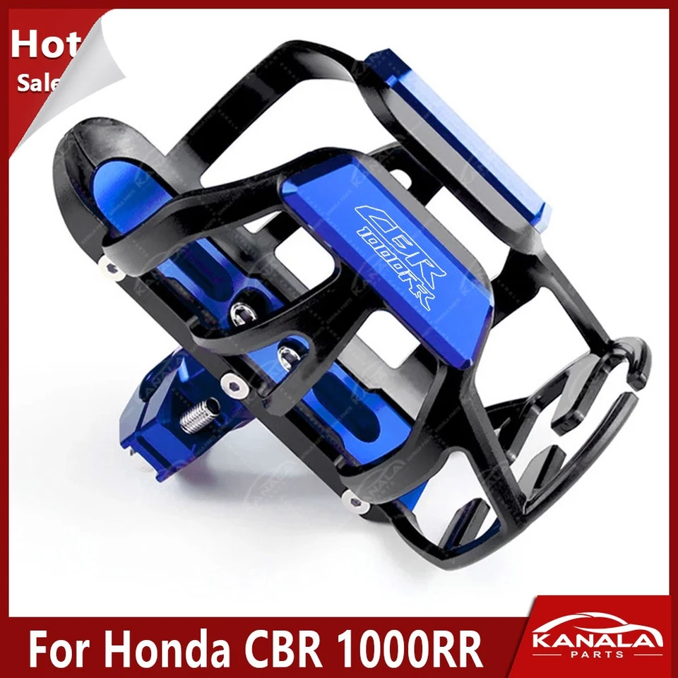 For Honda CBR 1000RR CNC Motorcycle Accessories Beverage Water Bottle Cup Holder Foto 3 de 4