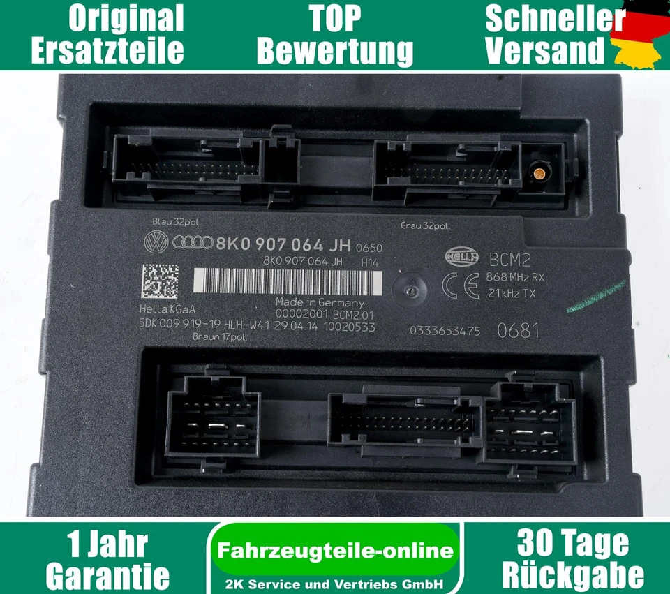 Modulo Comfort Audi Q5 8R SQ5 8K0907064JH - Immagine 4 di 4