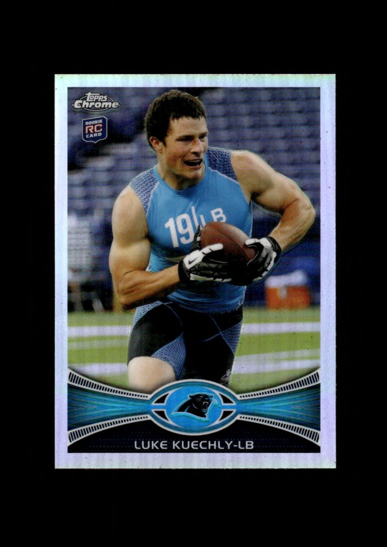 2012 Topps Chrome: # 45 Luke Kuechly Ref RC NM-MT OR BETTER