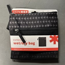 Skip Hop Express Wet/Dry Bag Waterproof, Reusable, Washable, Med