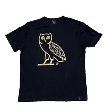 October s Very Own Arabic Calligraphy Owl T-Shirt Size Youth Large