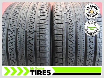 2 YOKOHAMA ADVAN V35 NCO XL M+S 315/35R22 USED TIRES 82% LIFE 111V 31535R22