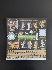 12" x 12" Where The Wild Things Are Scrapbook Sticker Sheet by Paper House