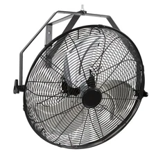 Uimoso 18" Industrial Wall Mount Fan 3 Speed Commercial Ventilation Shop Fans