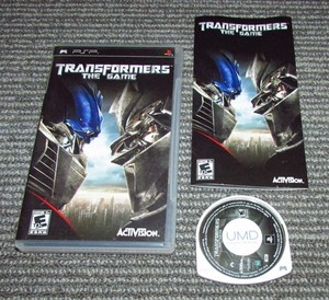 Sony PSP - Transformers : Le Jeu - PAL - Complet Et Bon état