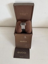 Gucci G-Watch Uhr mit kompletter Box 