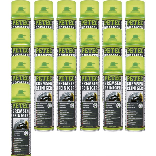 Petec 19X Bremsenreiniger Montagereiniger Entfetter 360° Ventil Spray 500Ml-image