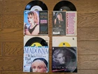 MADONNA  Lot of 4 JAPAN 7" Single Crazy For You Gambler Live To Tell WHITE WAX